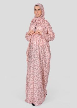 صورة شرشف صلاة نسائي بسحاب امامي